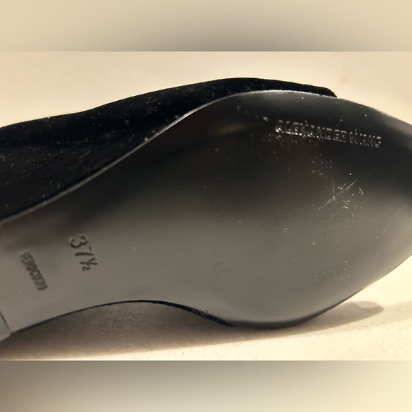 New black velvet Alexander Wang wedge heels. 37.5 - Picture 16 of 16